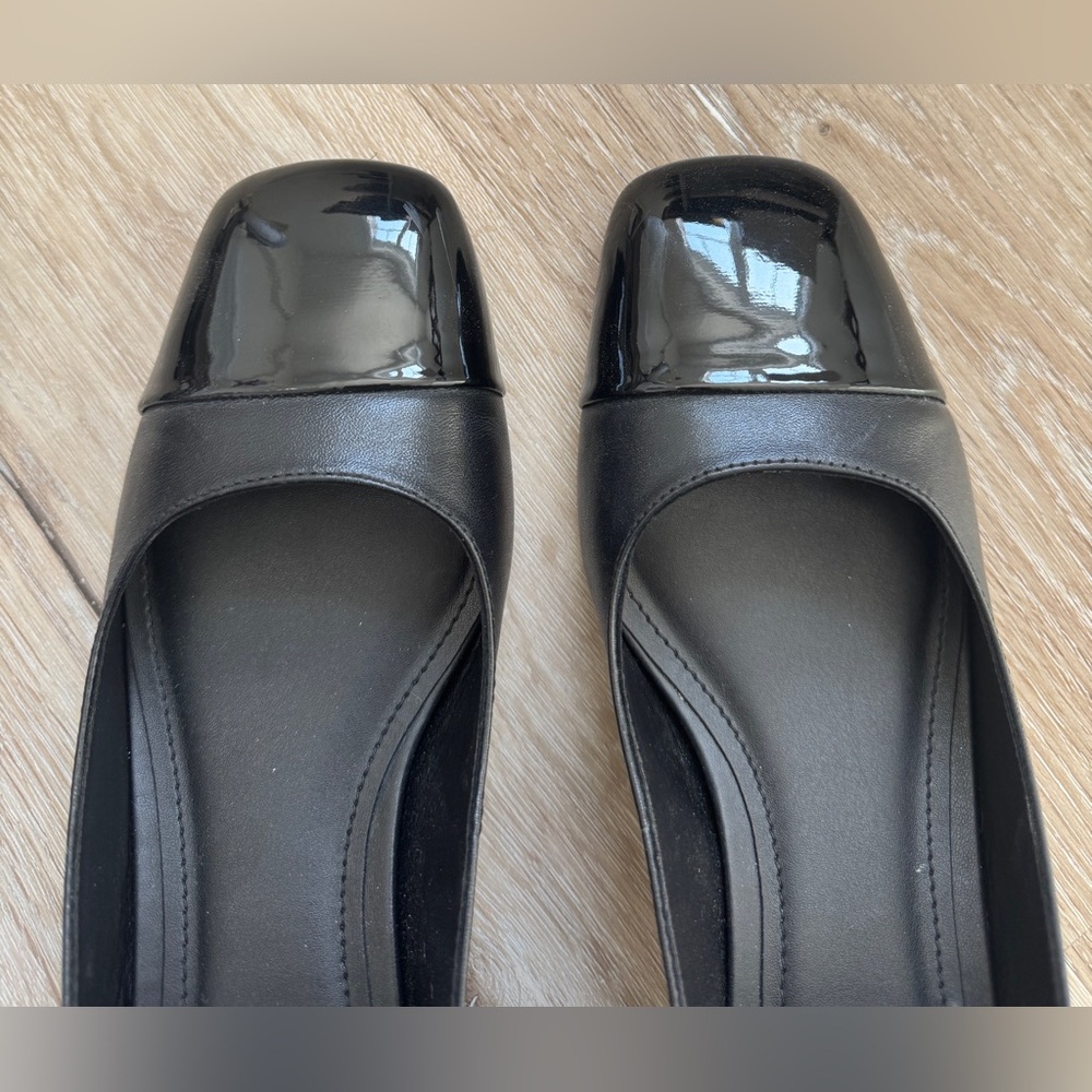 Trendy Patent Leather Block Heel Mary Jane Pumps - Picture 5 of 6